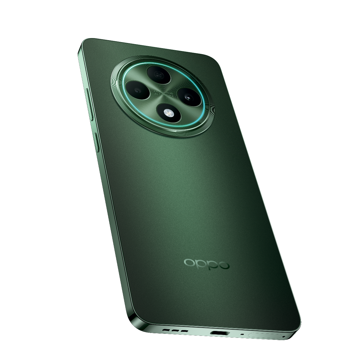 OPPO F27 5G Emerald Green Halo Light back